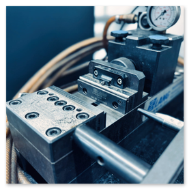 Aufnahme von einem Spannbock.