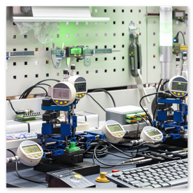 Qualitätsprüfung mit Messmitteln